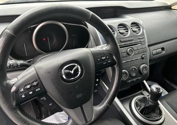 Mazda CX-7 cena 21900 przebieg: 274000, rok produkcji 2010 z Gdańsk małe 67